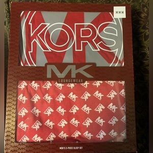 Michael Kors mens 2 pc lounge set size Med